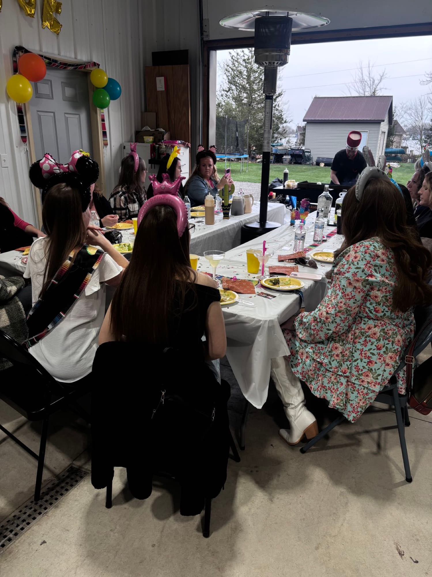Backyard Hibachi party
